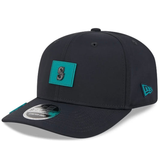 Mariners Team Color Clubhouse Stretch-Snap Hat