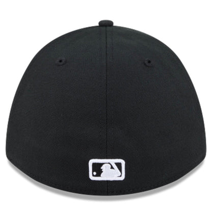 Mariners “50 Seasons” Side Patch Steelheads Stretch-Fit Black Hat