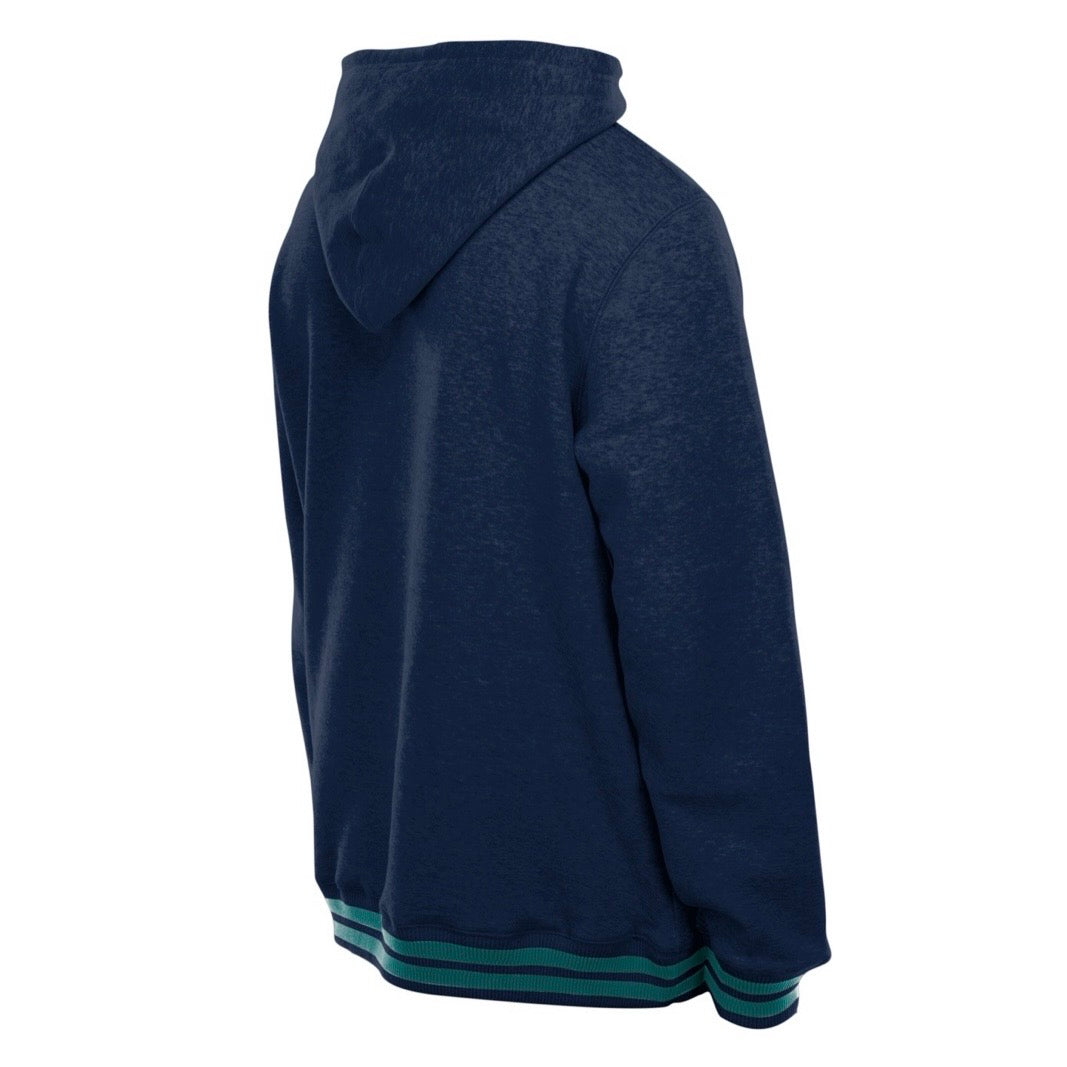 Mariners Varsity Hooded Pullover Navy Sweatshirt
