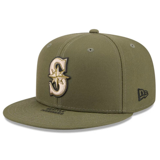 Mariners 2026 Armed Forces 9Fifty Snapback Hat