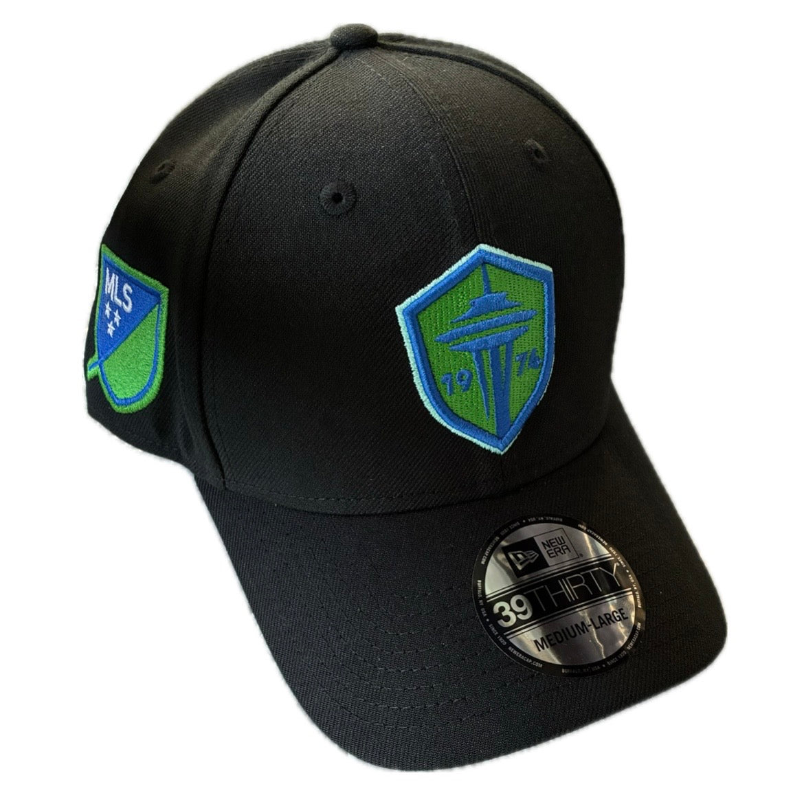 Sounders Blackout Classic Stretch-Fit Hat