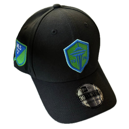Sounders Blackout Classic Stretch-Fit Hat