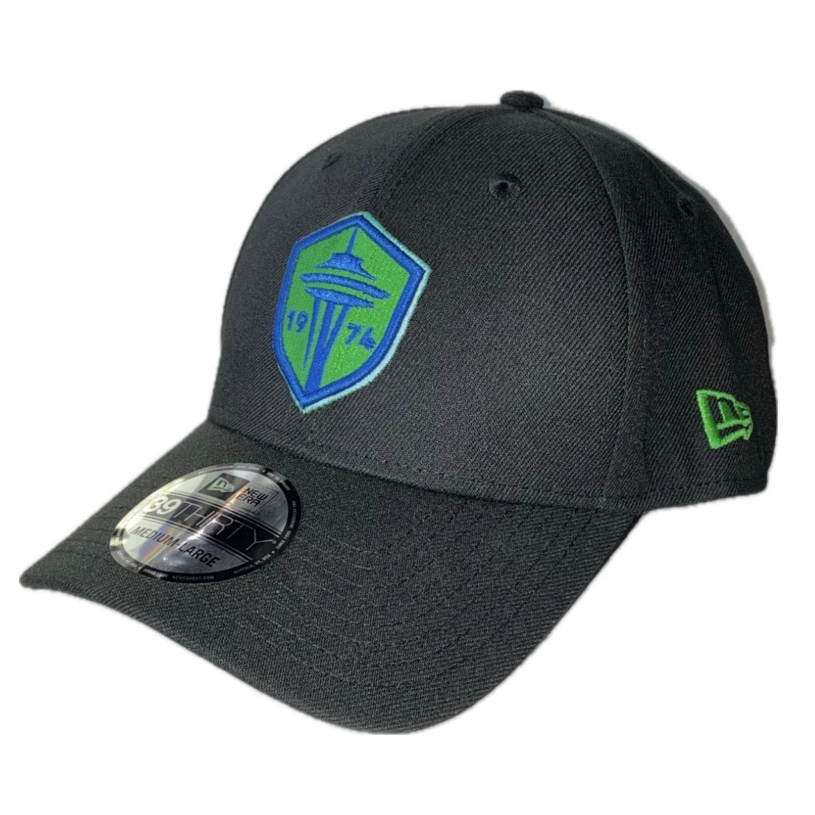 Sounders Blackout Classic Stretch-Fit Hat