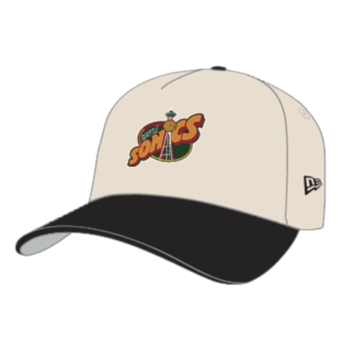 Sonics Chrome 1995-96 SnapBack Hat