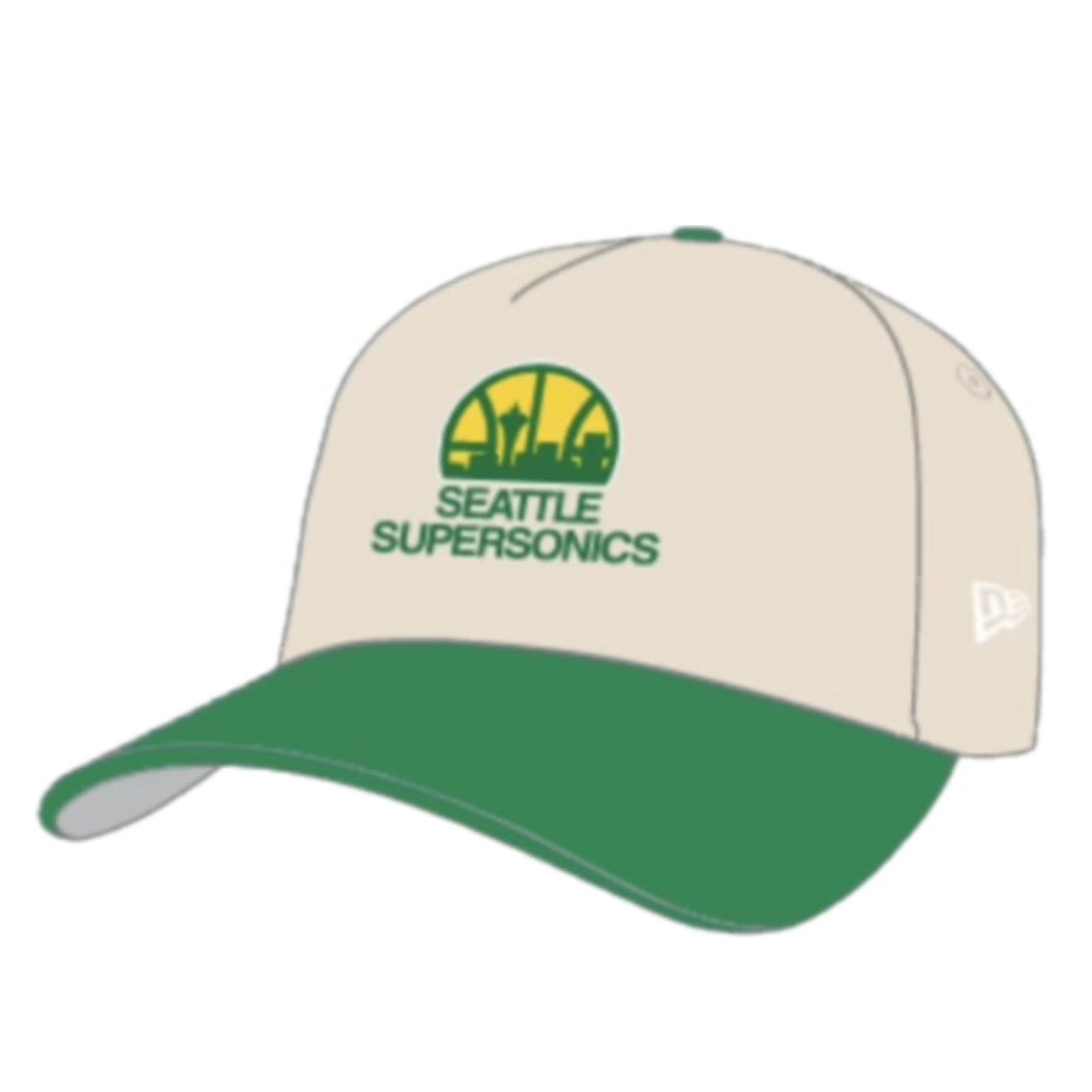 Sonics Chrome Retro SnapBack Hat