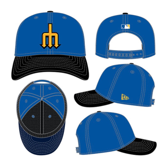 Mariners City Connect Classic Stretch-Snap Hat