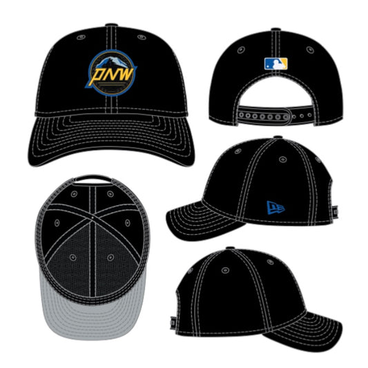 Mariners City PNW Black Snapback Hat