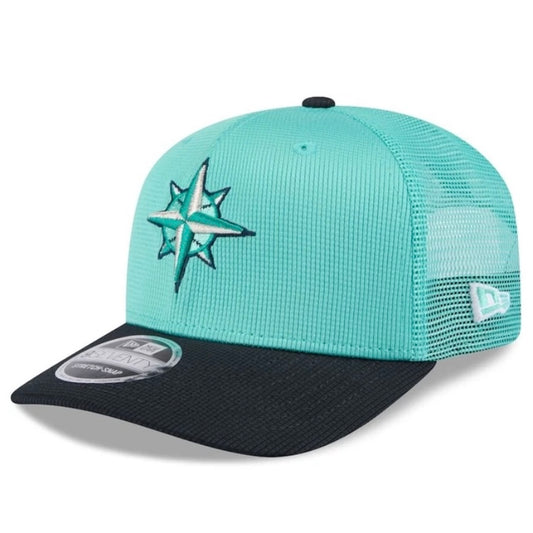 Mariners Spring Training Teal Snapback Trucker Hat