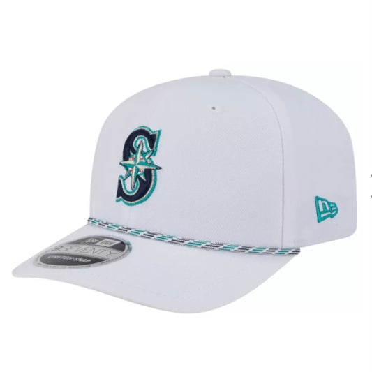 Mariners Premium Rope Stretch-Snap White Hat