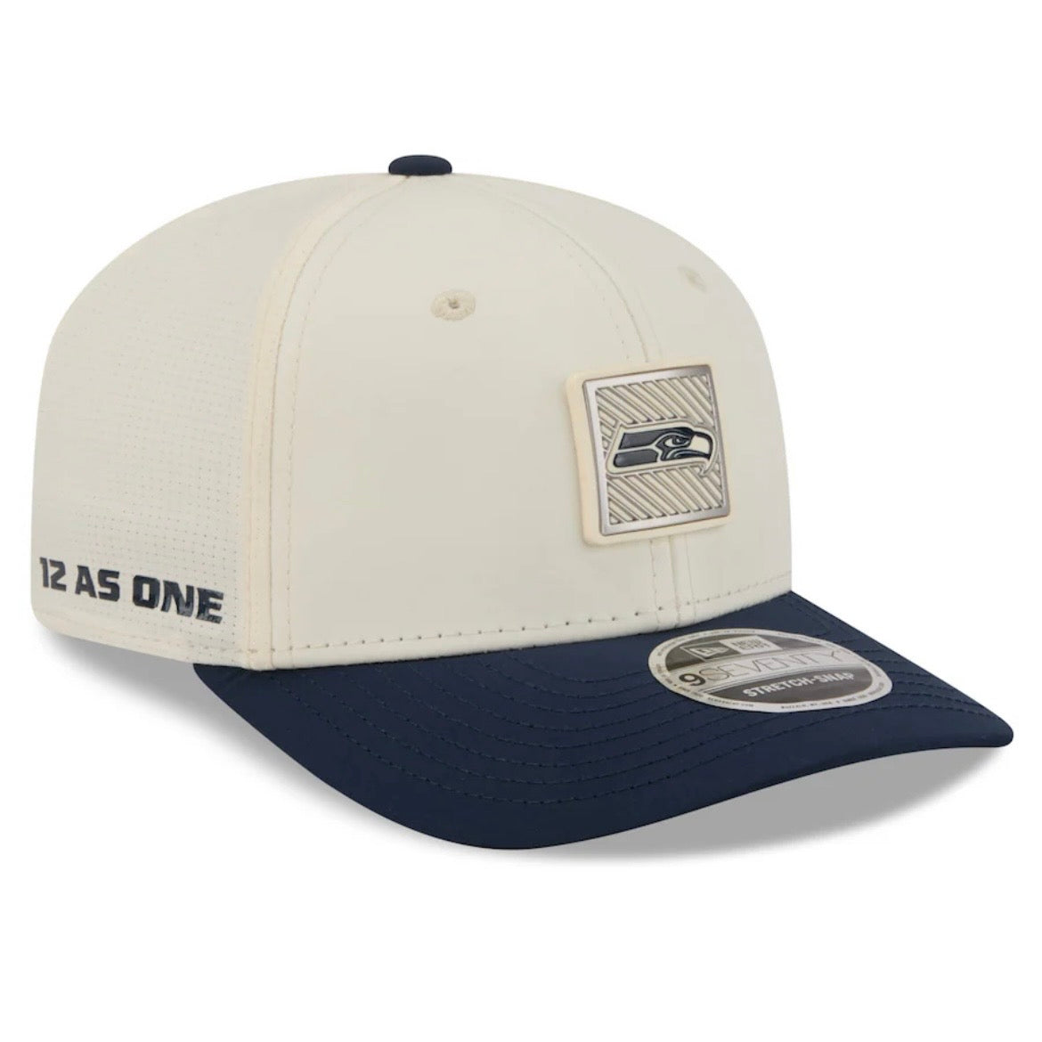 Seahawks 2026 Training Camp Stretch Snap White Hat
