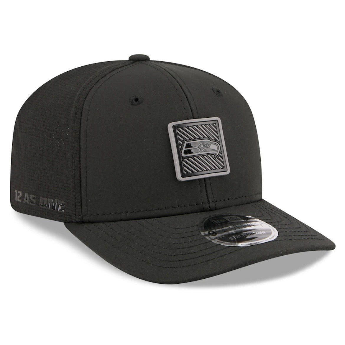 Seahawks 2026 Training Camp Stretch Snap Black Hat