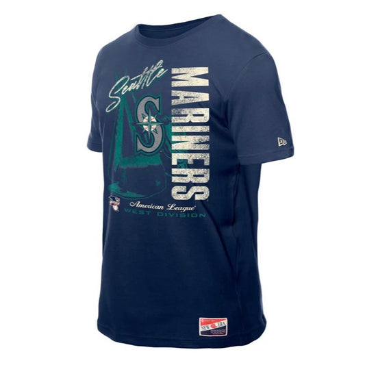 Mariners Graphic Splash Navy Tee