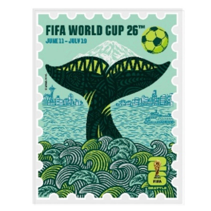FIFA World Cup 2026 Seattle Poster Magnet