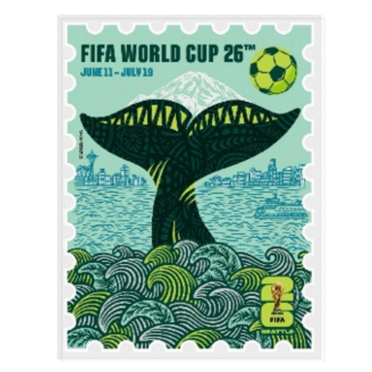 FIFA World Cup 2026 Seattle Poster Magnet