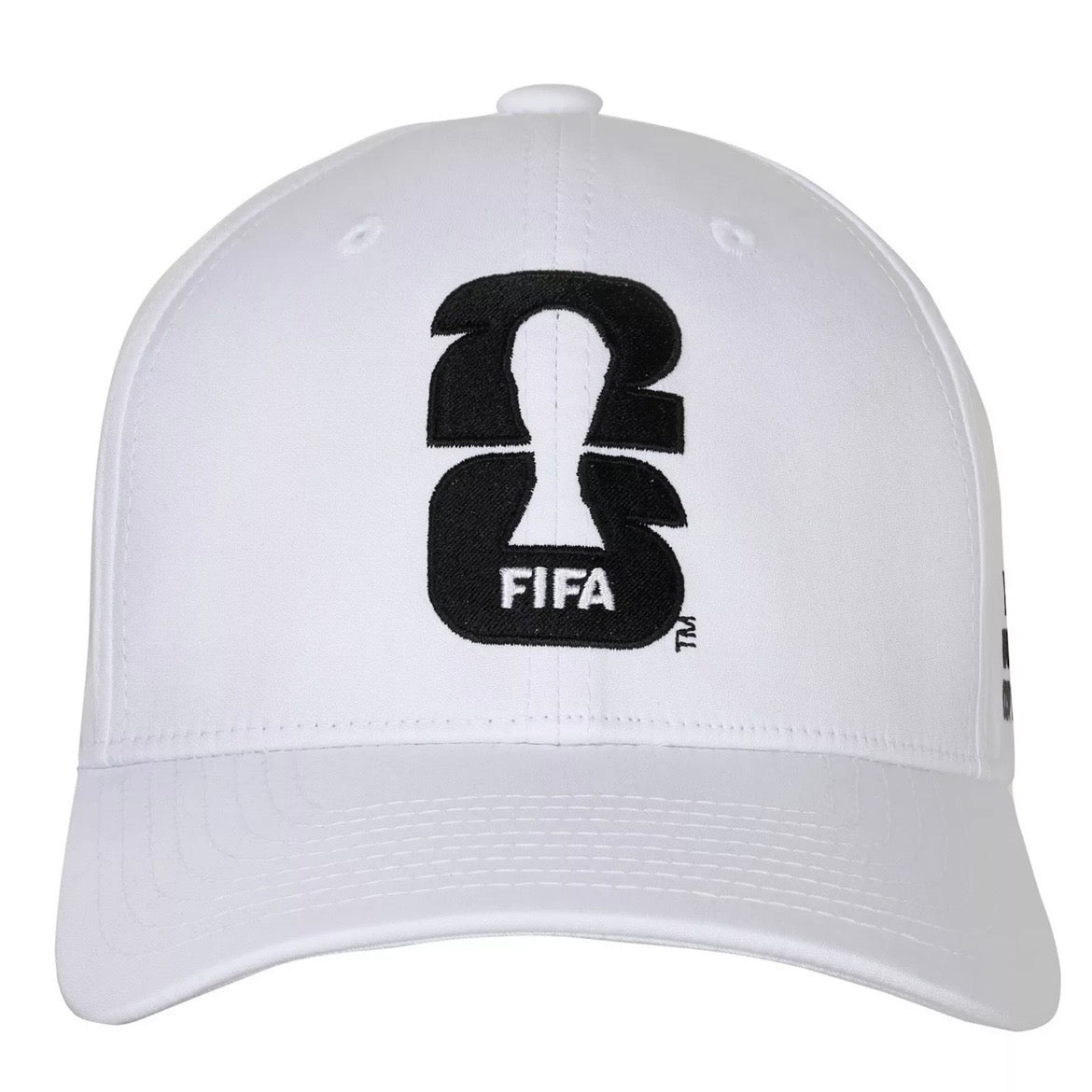 FIFA World Cup 2026 White DryTek Adjustable Hat