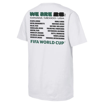 FIFA World Cup 2026 Host Cities White Tee