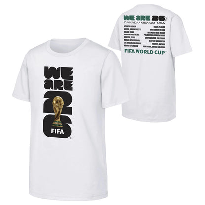 FIFA World Cup 2026 Host Cities White Tee