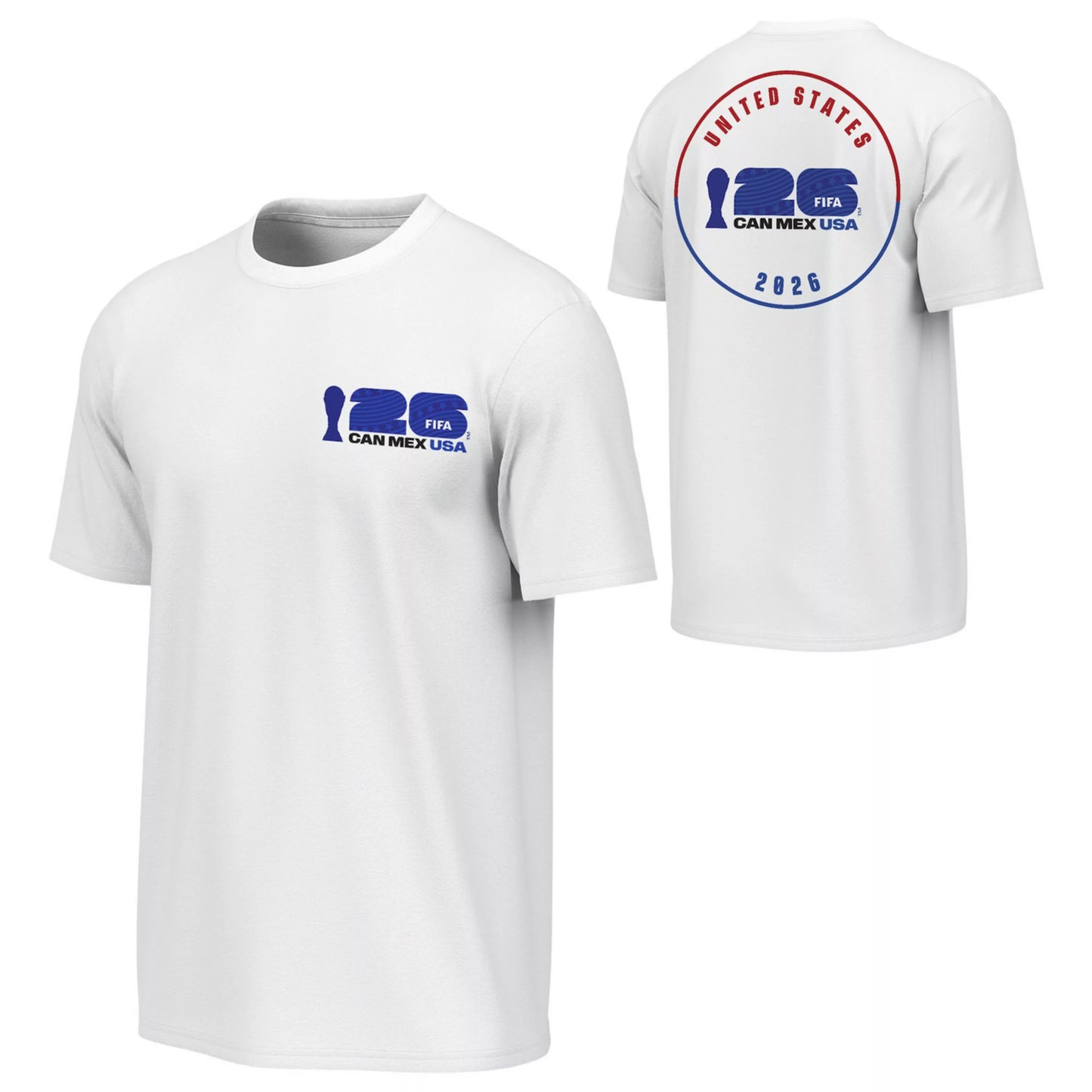 FIFA World Cup 2026 USA White Tee