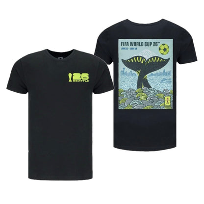 FIFA World Cup 2026 Host City SEATTLE Poster Tee