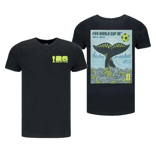 FIFA World Cup 2026 Host City SEATTLE Poster Tee