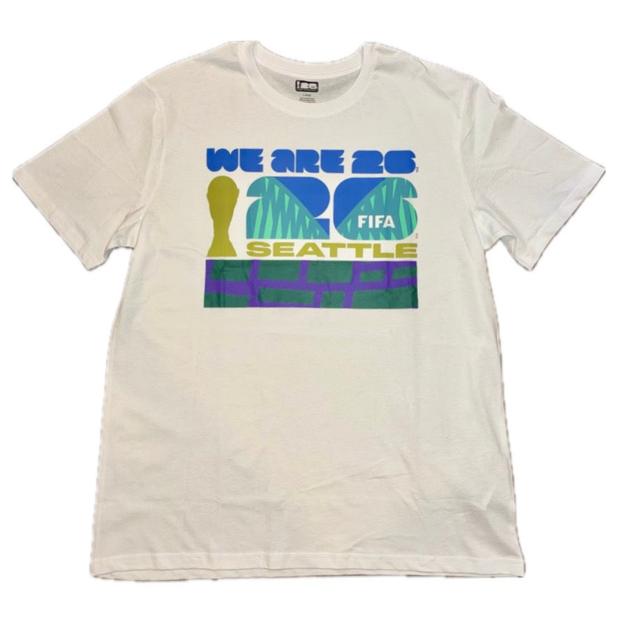 FIFA World Cup 2026 SEATTLE White Tee