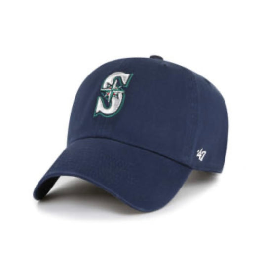 Kids Mariners Navy Adjustable Hat