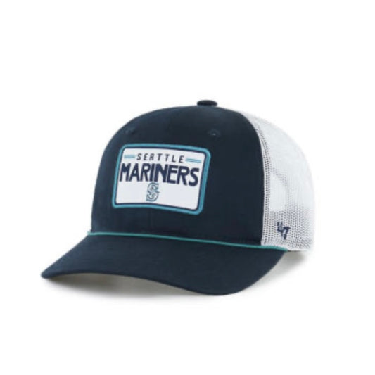 Kids Trucker Mariners Navy Adjustable Hat