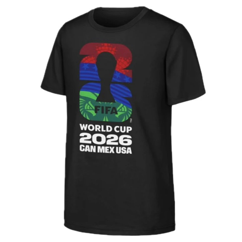 FIFA World Cup 2026 Host Country Black Tee