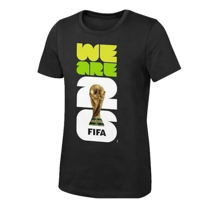 Women’s FIFA World Cup 2026 Trophy Black Tee