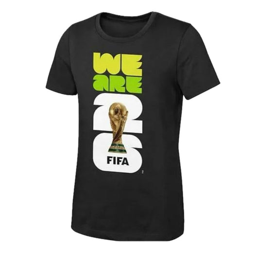 Women’s FIFA World Cup 2026 Trophy Black Tee