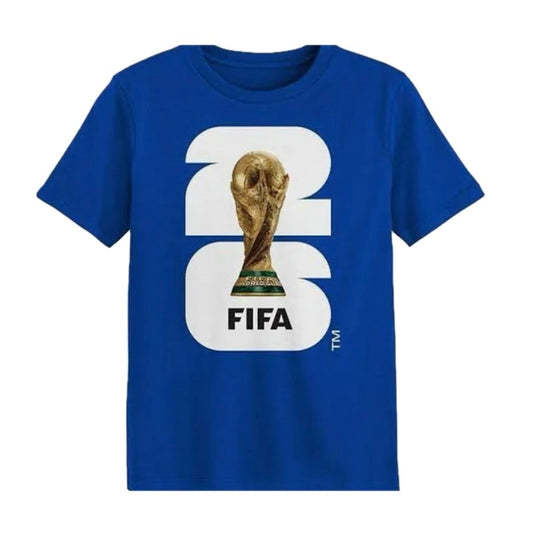Youth FIFA World Cup 2026 Trophy Blue Tee