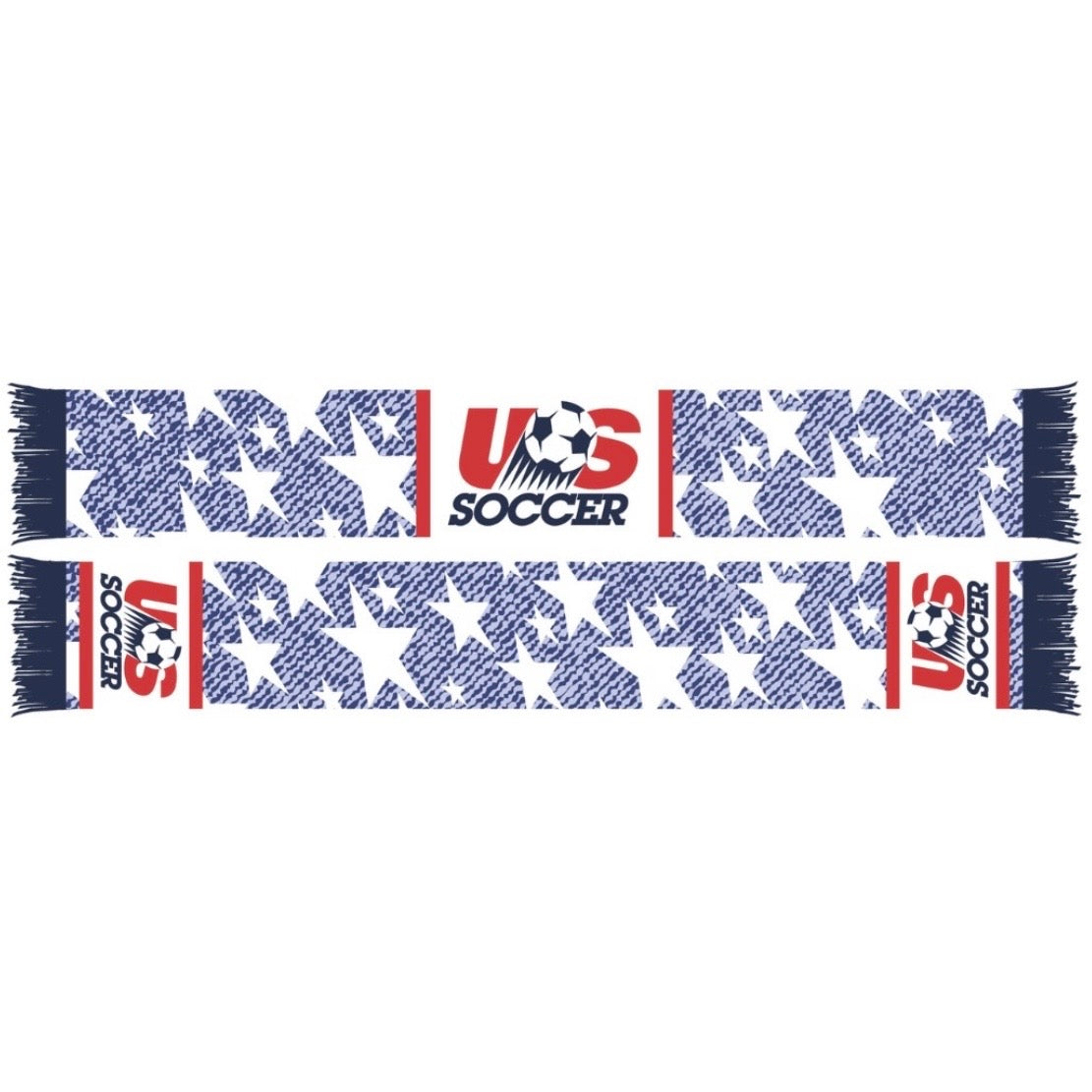 FIFA World Cup 2026 USA Soccer Denim Stars Summer Scarf