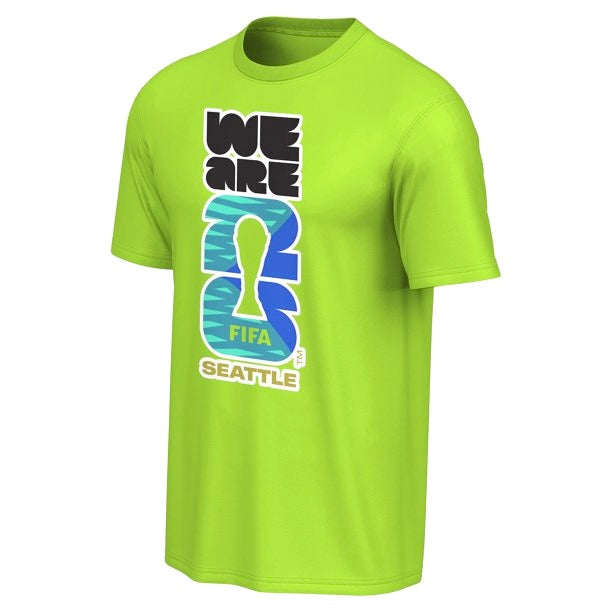 FIFA World Cup 2026 We Are Seattle Neon Tee