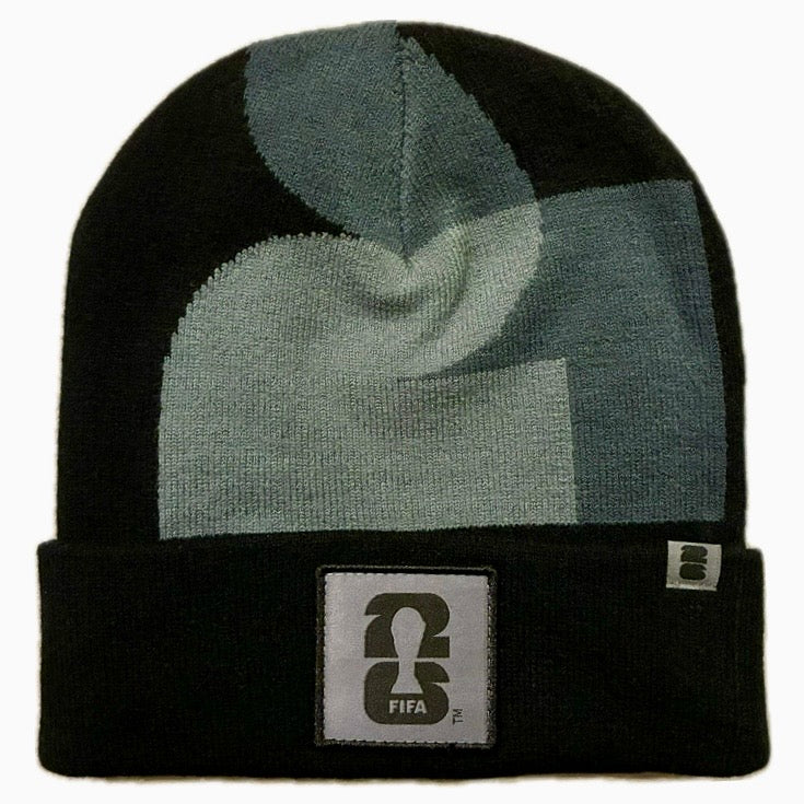 FIFA World Cup 2026 Black Cuff Knit Beanie