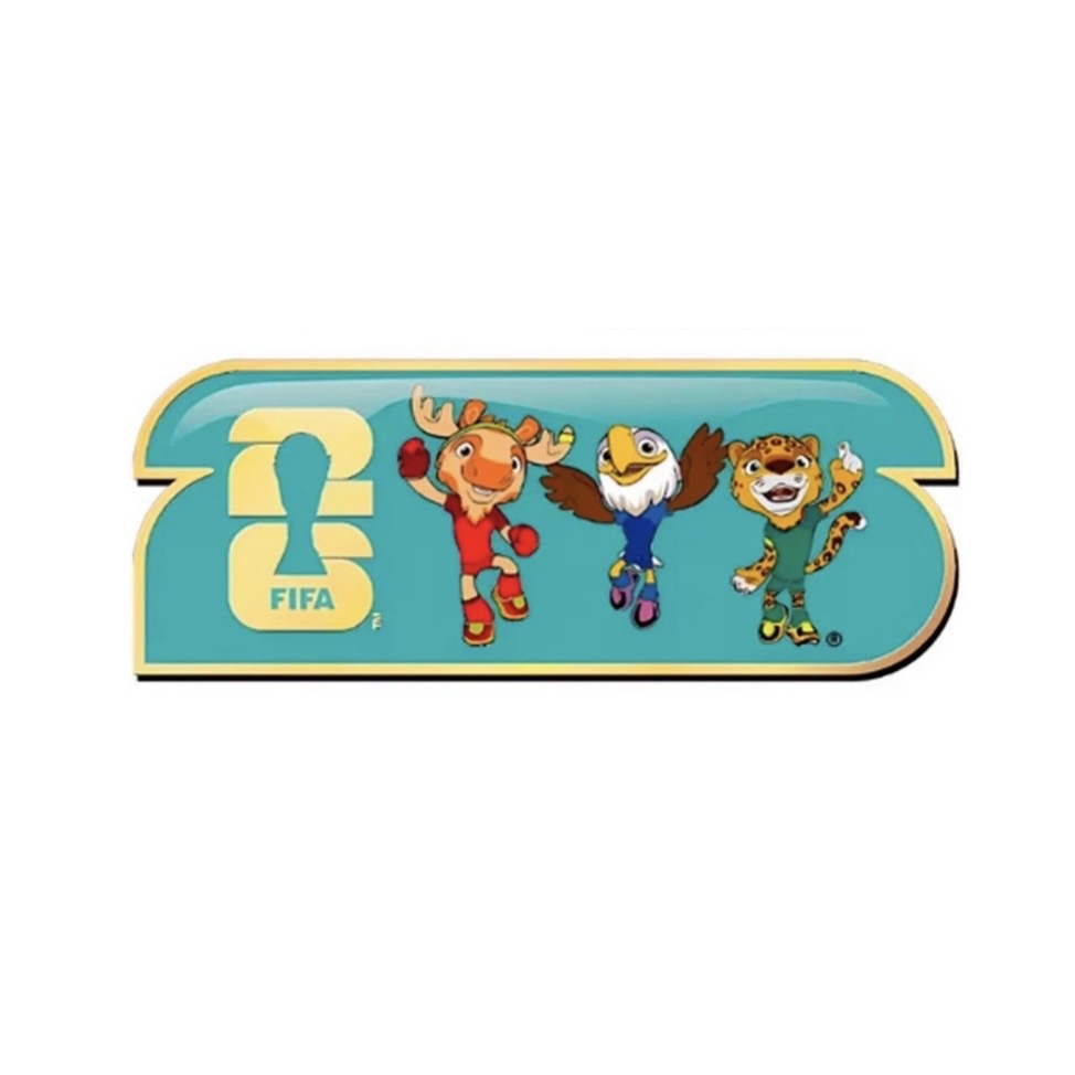 FIFA World Cup 2026 Host Country Mascot Pin