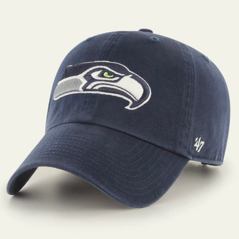 Seahawks Navy Classic Adjustable Hat