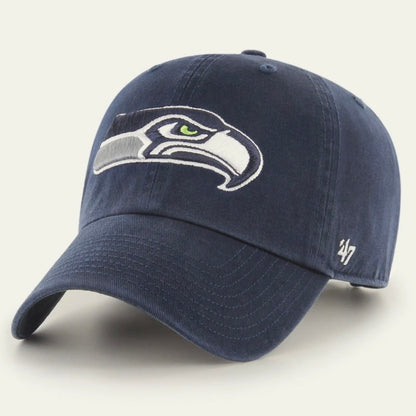 Seahawks Navy Classic Adjustable Hat