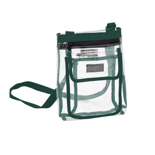 Gameday Medium Deluxe Stadium Approved Crossbody Clear Messenger Bag