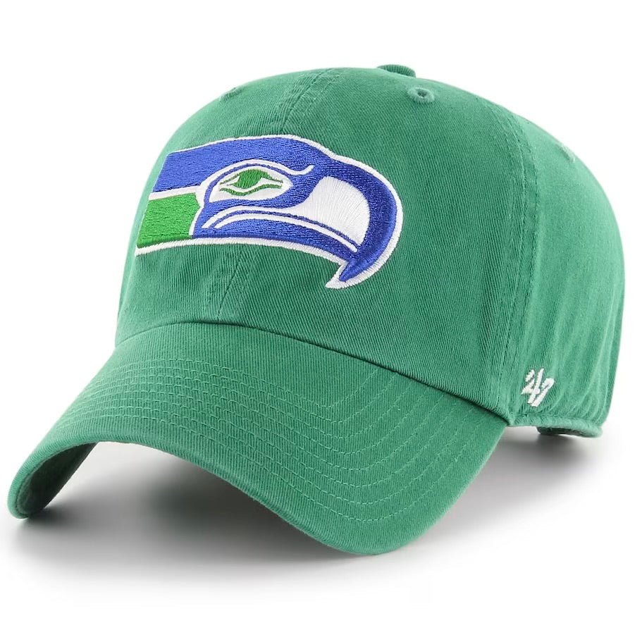Seahawks Retro Green Classic Adjustable Hat
