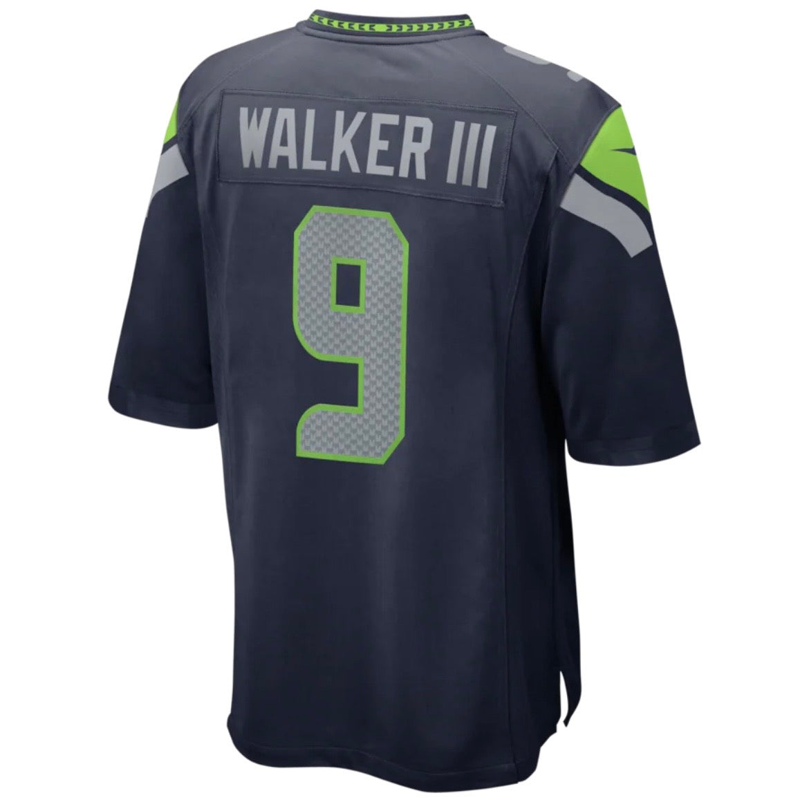 Seahawks “Walker 9” Super Bowl LX Navy Game Jersey