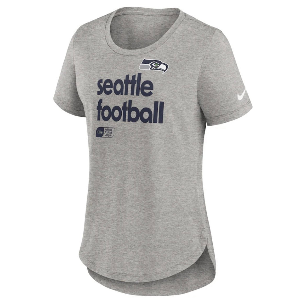 Women’s Seattle Football Grey TriBlend Tee