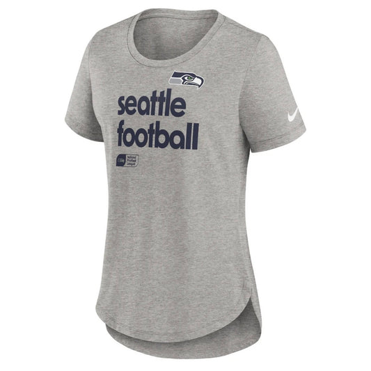 Women’s Seattle Football Grey TriBlend Tee