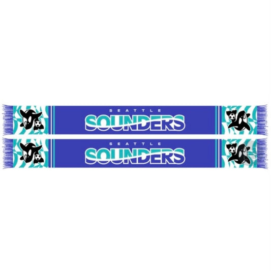 Sounders 2025 Orca Kit Splash Scarf