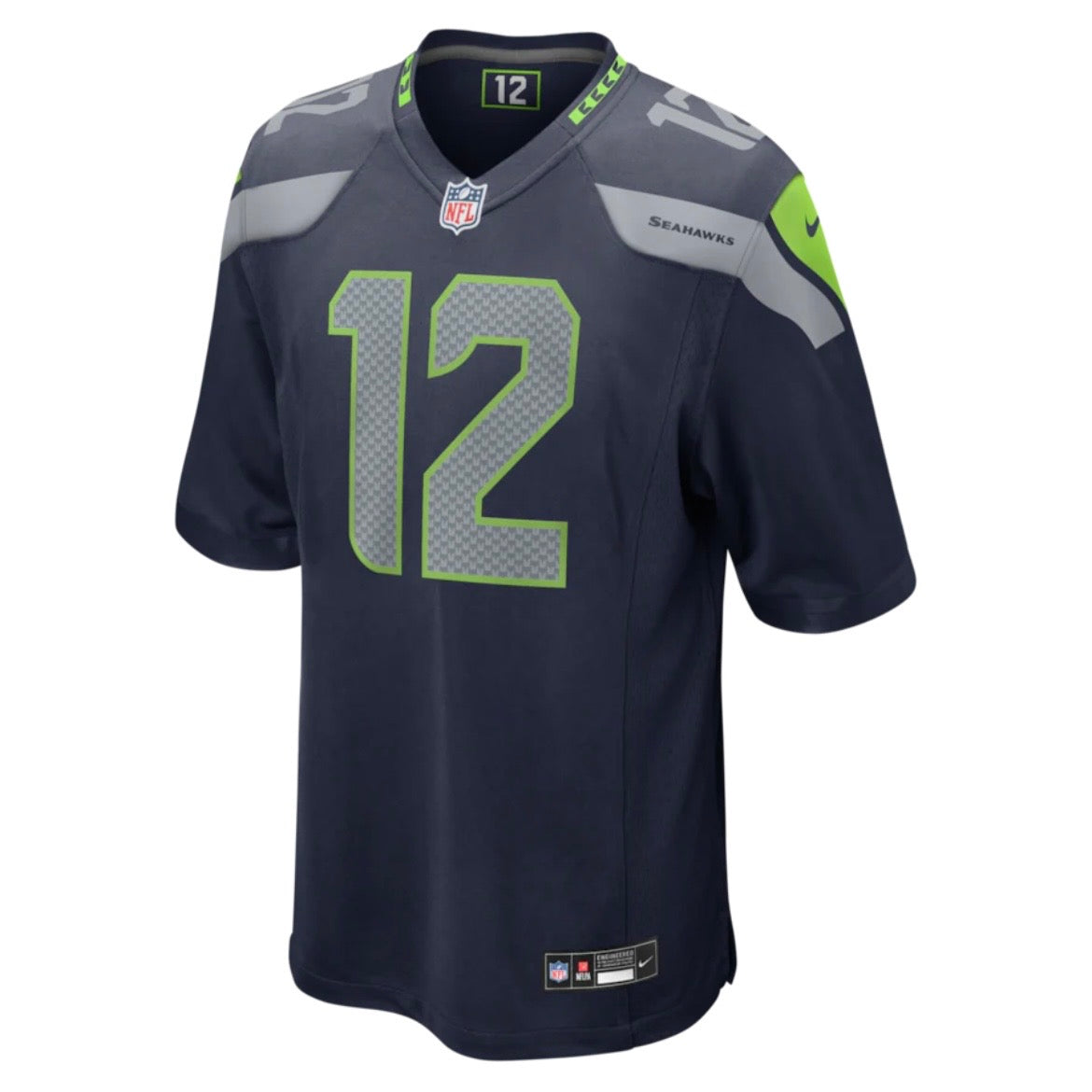Seahawks “Fan 12” Navy Game Jersey