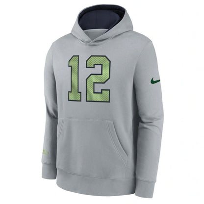 Youth Seahawks Rivalry  Pullover Hooded Sweatshirt