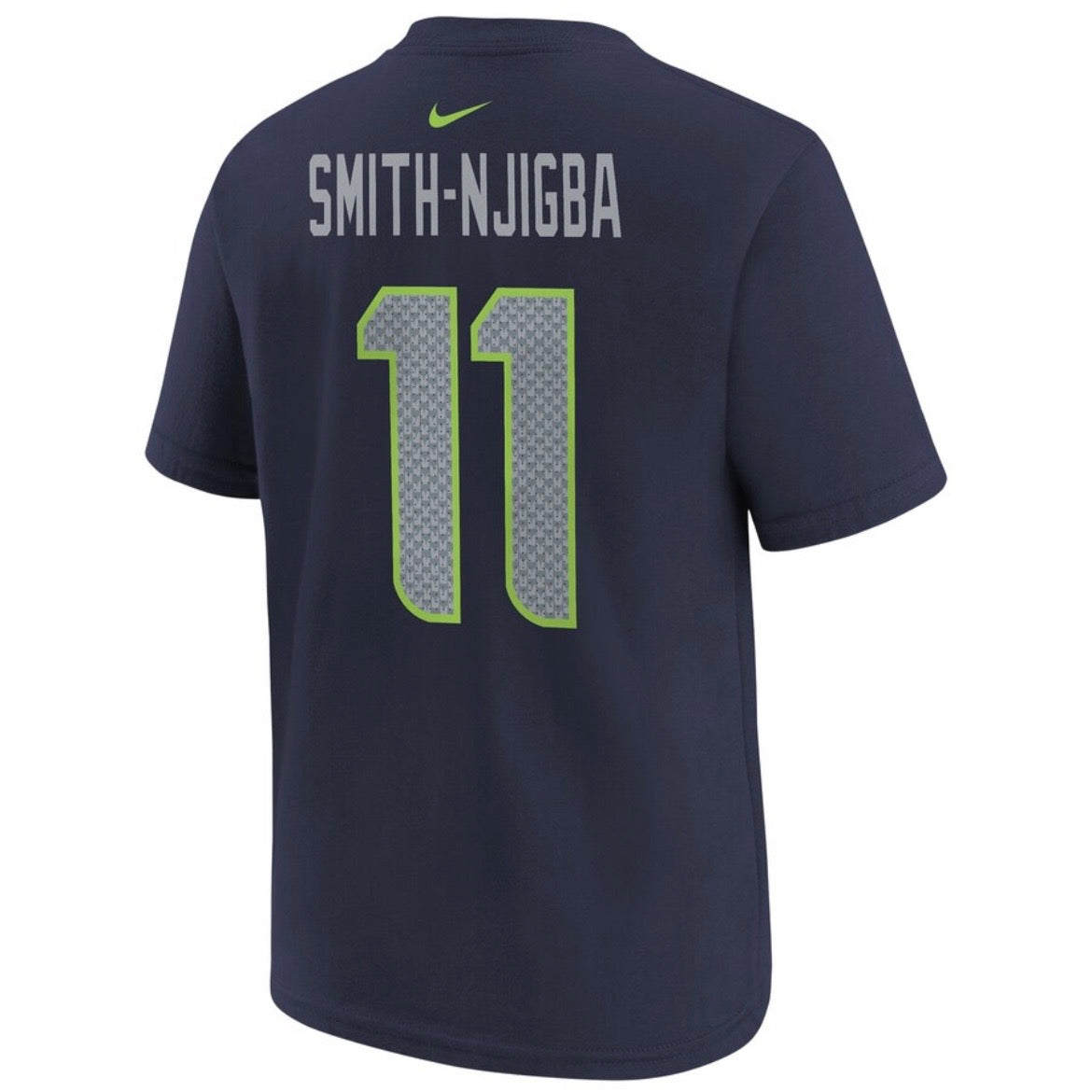 Youth Seahawks "Smith-Njigba 11" Super Bowl LX Navy Player Tee