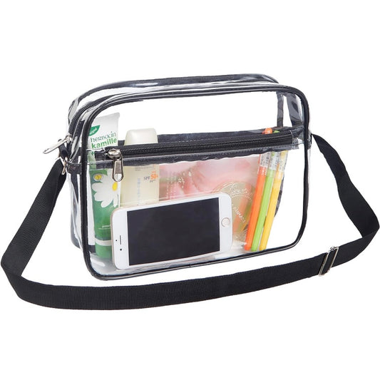 Gameday Stadium Approved Crossbody Clear Messenger Bag