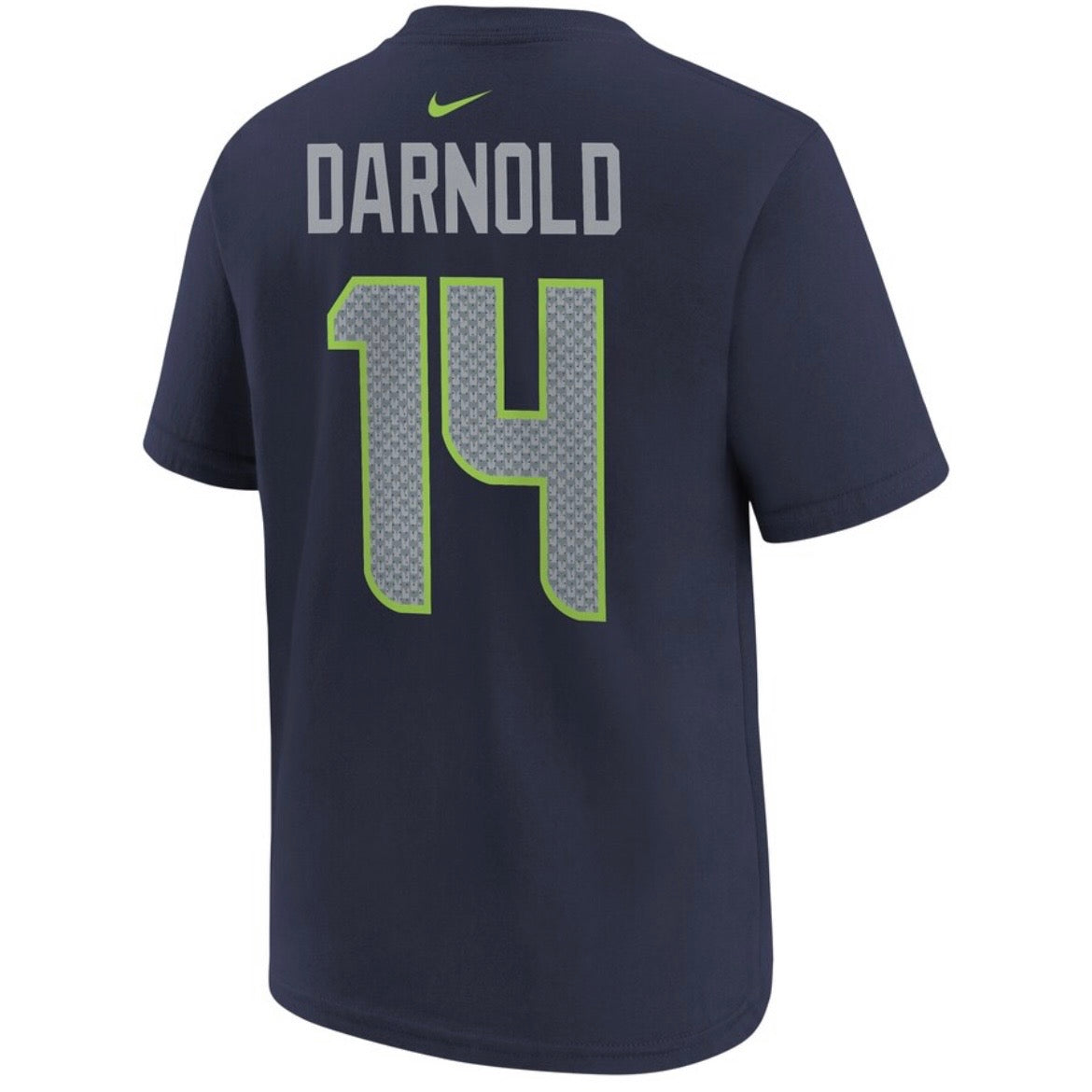 Youth Seahawks "Darnold 14" Super Bowl LX Navy Player Tee
