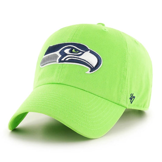 Seahawks Lime Green Classic Adjustable Hat