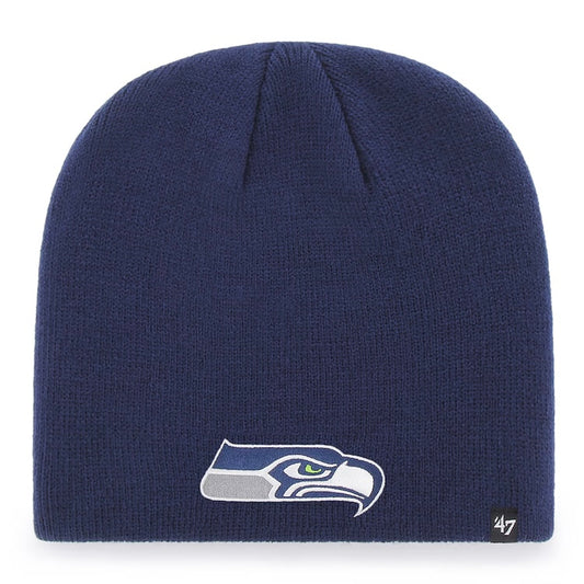Seahawks Classic Navy Knit Beanie